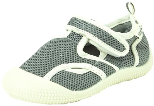 Playshoes Aquaschuhe Unisex Kinder Wassersportschuh, Anthrazit Mesh, 20/21 EU