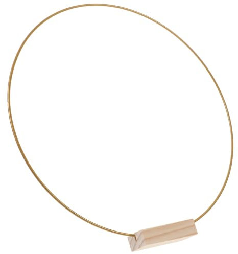 Yardenfun 1 Satz Blumen Hoop mit Standfu Aus Metallringen für Tischdekoration Blumenkranz Basteln und Hochzeitsdeko