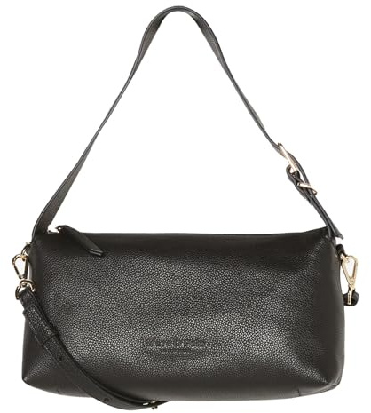 Marc O'Polo Umhängetasche Schultertasche Lotte Crossbody Bag Black schwarz