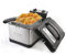 GHKFEJGDEN Freidora Eléctrica 2000W, 4.5L/5L, Freidora Eléctrica, Control de Temperatura, Cesta de Aceite Extraíble, para Papas Fritas, Donuts y Más