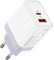 20W USB C Ladegerät Stecker, 2 Port PD&QC3.0 Typ C Handy Ladeadapter Schnellladegerät Netzteil Ladestecker für Samsung Galaxy A55 5G A54 A53 A52 A35 A34 A15 A14 S24 S23 FE S22 S21 S20, iPhone16 15 14
