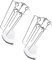 SUPVOX Ensemble Dustensiles De Barbecue 2 Grilles Suspendues En Acier Inoxydable Support De Brochettes Facile À Utiliser