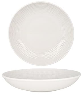 Bonna Piatto profondo - Pure Dot - Porcellana - 23 cm (1000cc) - set di 6