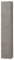 Colonna Bagno Sospesa Leda H160 Cm In Legno Nobilitato Finitura Grigio Cemento, 2 Ante Reversibili Push-Pull, 4 Ripiani In Vetro Regolabili, Già Montata Con Staffe Linea Leda