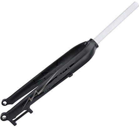 Forcella rigida per bici da corsa MTB Forcella in lega di alluminio 26/27,5/29 Perno passante 100mm1-1/8 28,6mm Tubo dritto senza filettatura Freno a disco Forcella anteriore per mountain bike super