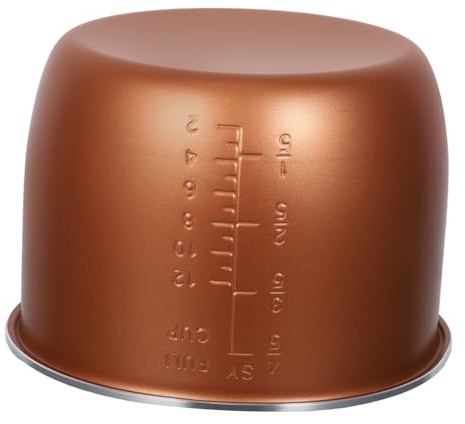 IWOWHERO Olla Arrocera de Reemplazo 6l de Aleación de Aluminio | Uso Versátil y Limpieza Fácil, Accesorios para Ollas, Repuesto de Olla Eléctrica, Alta Eficiencia Térmica