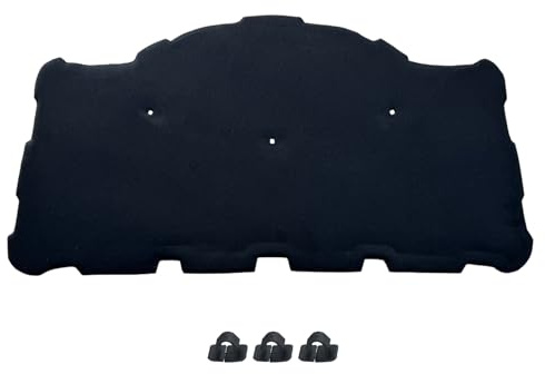 GEPCO Dämmmatte Motorhaube Motorhaubendämmung Motorraumdämmung mit Clips kompatibel mit AUDI Q7 II 4M ab 2015 4M0863825A