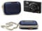 Navitech Blue Hard Protective Case Cover Pouch Compatible with The Kodak PixPro FZ101