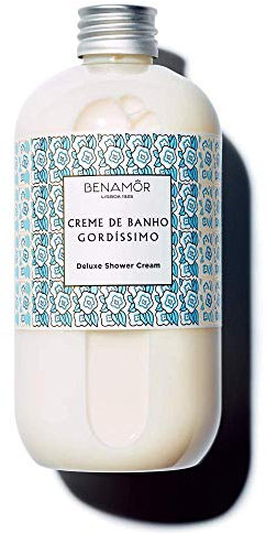 Benamôr - Crema para la Ducha Deluxe Gordíssimo - Hidrata y Nutre - Delicado Perfume - Sin Parabeno, Vegano - Frasco 500ml