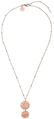 Purelei® Malihini Coin Kette Damen (Roségold) – Halskette Damen aus langlebigem Edelstahl – Wasserfeste Kette mit Anhänger – 40-45 cm Länge verstellbar – Halskette für deinen individuellen Look