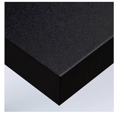 DIMEXACT - Papier Peint Autocollant Noir Mat - 122 cm x 0.5 m - en Rouleau