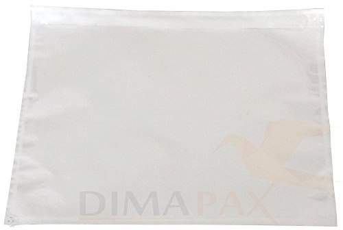 Lieferscheintaschen Transparent - C5 - selbstklebend Begleitpapiertaschen Dokumententaschen Rechnungstaschen für Begleitpapiere und Dokumente(3000 Stück C5 Transparent)