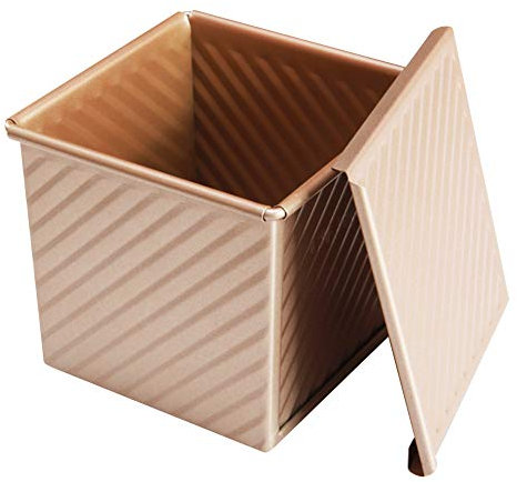 Brotpfannen Toast Backform Mit Deckel, Kastenform Zum Backen Aus Rostfreier Stahl, Toaster Brotbackform Form Mit Antihaftbeschichtung, Rechteckige Kuchenform Für Toastbrot, Käsekuchenm, Sandwichform