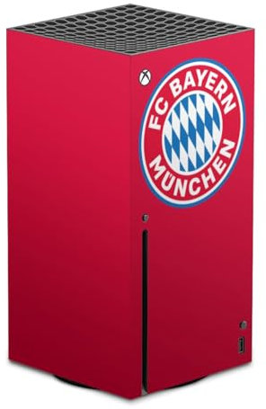 DeinDesign Skin kompatibel mit Microsoft Xbox Series X Folie Sticker FC Bayern München FCB Logo