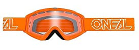 O'NEAL B-Zero Augenmaske, Unisex, Erwachsene, Orange, Einheitsgröße