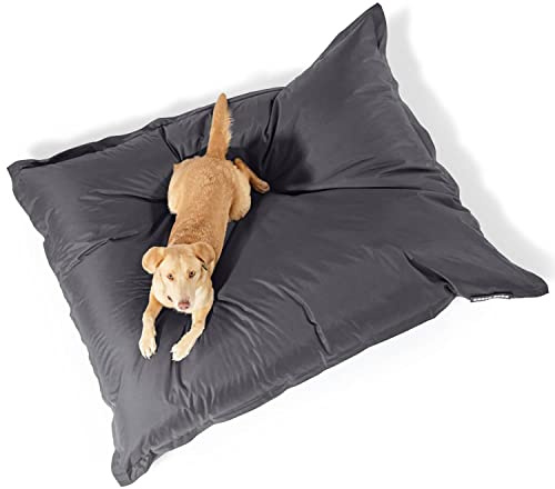 Green Bean Hundebett für mittlere & große Hunde 120x160cm : Hundekissen Hundematte Hundeschlafplatz Tierbett Hundesofa Schlafbett Hundematratze Dog Bed
