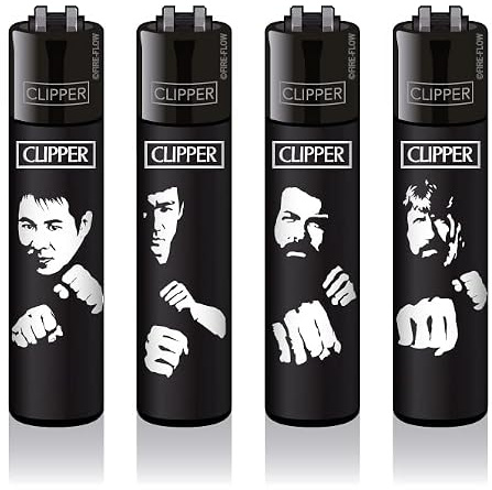 Clipper Feuerzeug 4er Set: (FFX Action)