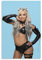 JIJIE Hottest Liv Morgan Poster, Kunstwerke, Leinwand, Poster, Wandkunstdrucke, moderne Dekoration, 30 x 45 cm