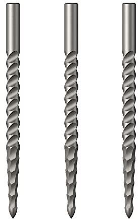 Mission Darts Replacementss Lunar C/S | Steel Tip Dart Replacements Points | 36mm Silver (X2683)