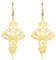 KKJOY Unalome Lotus Ohrringe Edelstahl Lotosblume Yoga Symbol Ohrringe Baumeln Inspirierend Buddhismus Schmuck für Frauen Mädchen