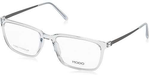 MODO & ECO 7064 Brille, Kristall, 55 für Herren, klar