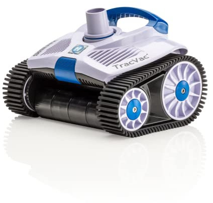 Hayward W3HSCTRACCU TracVac Aspiratore per piscine interrate fino a 12,2 m di lunghezza - Aspirapolvere automatico per piscine - Si arrampica sulle pareti - Supera gli ostacoli del pavimento della