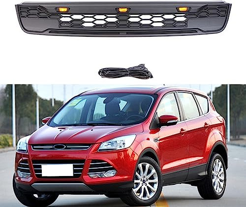 JoboJi Kühlergrille Front Bumper Grille für Ford Kuga Escape 2013 2014 2015 Car