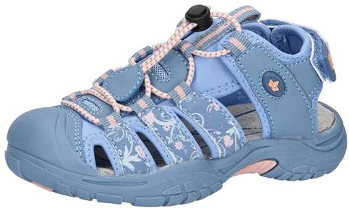 Lico Nimbo Sandale, Bleu/Rose, 36 EU