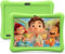 Semeakoko Kinder Tablet 10 Zoll Android 13, Kids Tablet Quad Core Processor 1.6GHz, 3GB RAM/32GB ROM(256GB TF), 1280x800 HD-Display, 6000mAh, WiFi, Bluetooth, Dual Kamera, Elterliche Kontrolle(Grün)