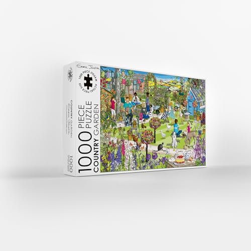 Emma Joustra Jigsaw Puzzle 'Country Garden' 1000 Piece - Great British Jigsaws