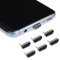 Bremorou 6 Stück USB C Schutzkappe Ladebuchse Schutz Handy Ladebuchse Schutz USB 3.1 Typ C Port Phone Staub Stecker Für Jeden USB-Typ-C-Ladeanschluss