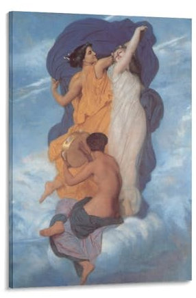 Ölgemälde Kunst Modern Poster-berühmtes Gemälde The Dance (1857) Bilder Wandkunst Deko, Wanddeko Wand Wohnzimmer Wanddekoration Deko