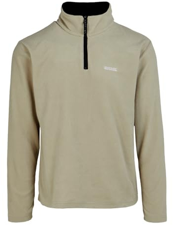 Regatta Herren Thompson Fleece-Sweatshirt Mit Reißverschluss, Dark Khaki