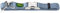 HUNTER Vario-Basic Halsband Aluminium Strong, Größe:XL, Farbe:Rauchblau