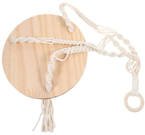CRILSTYLEO 1Stk Gewebter Wandteppich Blumen ständer Boho-Pflanzen Makramee-Pflanzenhänger selber machen küche dekoration küchendekoartikel strickhandwerk pflanzenregal dekorativer Wandteppich