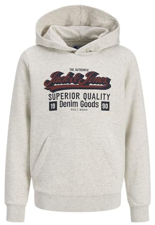 Jack & Jones Herren Jjelogo Sweat Hood 2 Col Aw25 Noos Jnr Jjelogo Sweat Hood 2 Col Aw25 Noos Jnr (1er Pack)