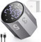 WEEKSUN Pomodoro Temporizador Digital,Temporizador Digital de Cocina con Gran Pantalla Led, con Carcasa de Metal y visualización giratoria,Adecuado para La Cocina,el Aprendizaje y el Deporte