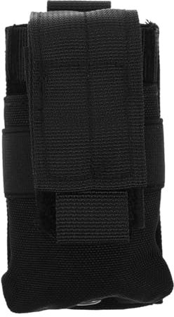 BESPORTBLE Canvas Belt Pouch Portable Waist Pouch Tool Fanny Pack Accessory for Mini Flashlight Holder Outdoor Utility Bag