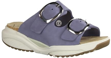 Xsensible Mykonos, Edle Bequeme Pantolette, Weite H, Fußbett Nicht herausnehmbar, Color:blau, 11-Deutsch:40