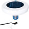 Solarpool Ionizer Nettoyeur de piscine solaire, ioniseur flottant très efficace, pour cuivre, ions argentés, purificateur d'eau de sécurité, blanc