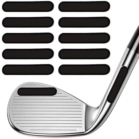 BEPSYOM 10 Pcs Selbstklebendes Bleiband für Tennisschläger, Golf und Pickleball Paddel, 3g, Erhöhen des Gegengewichts, Schutz des Paddelkantenschutzes (Schwarz)