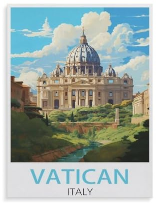 Klassisches Puzzle 3D Puzzle DIY Kit Papier Spielzeug Einzigartiges Geschenk，Vatikan-Italien，Klassisches Puzzle 3D Puzzle DIY Kit Papier Spielzeug Einzigartiges Geschenk（38x26cm）-HG57