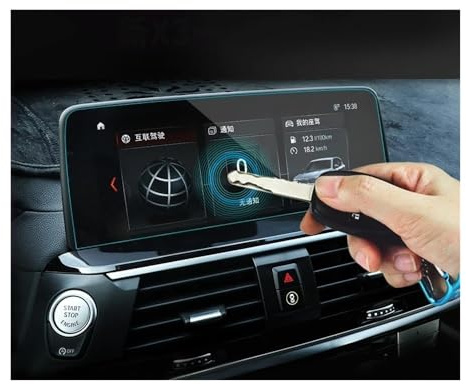 Auto Navi Schutzfolie Für X3 Für X4 Für G01 Für G02 2018-2020 Gehärtetes Glas Auto Screen Protector Film Dashboard-Monitor Bildschirm Schutz