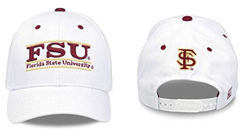 The Game Unisex-Erwachsene Nickname NCAA Bar Design verstellbare Mütze, Weiss/opulenter Garten, Einheitsgröße