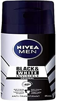 Nivea Verdampfer für Herren, Black & White Original Deodorant/Anti-Transpirant 35 ml, 4 Stück