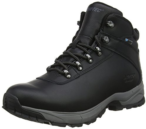 Hi-Tec Men's Eurotrek Lite Wp High Rise Hiking Boots, Black Black 21, 7 UK
