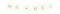 PartyDeco Girlande Mr and Mrs 15x85cm Banner mit Herz Papiergirlande Hochzeit Hochzeitsdeko weiß Gold