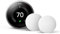 Google Nest 3rd Gen BH1252 Learning Wi-Fi Programmable Thermostat in Stainless Steel with 2 Sensors