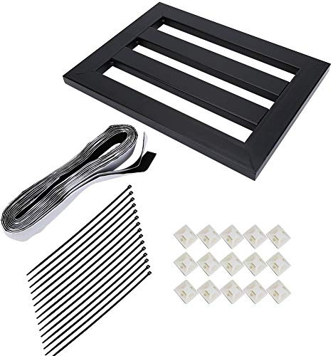 Bnineteenteam E-Gitarren-Effektpedal-Board, 1Set-Effektpedal-Board mit 15 Bändern und Gommures, Gitarren-Board mit Setup Tape Clamp und 2 Größen zur Auswahl