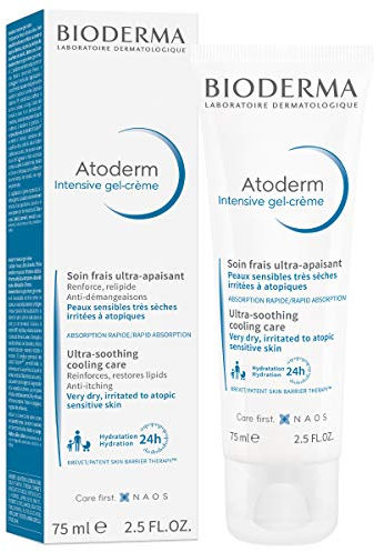 Bioderma, Único, ATODERM Intensive Gel Piel atopica Diario 75ml, 75 ml (Paquete de 1)